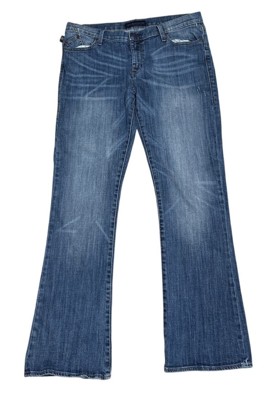 Rock & Republic Kasandra Bootcut Jeans Dark Wash Y2K 16